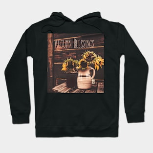 Autumn Blessings Sunflowers Hoodie